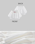 WARDEN EDGE California Embroidered Tiered Mini Skirt