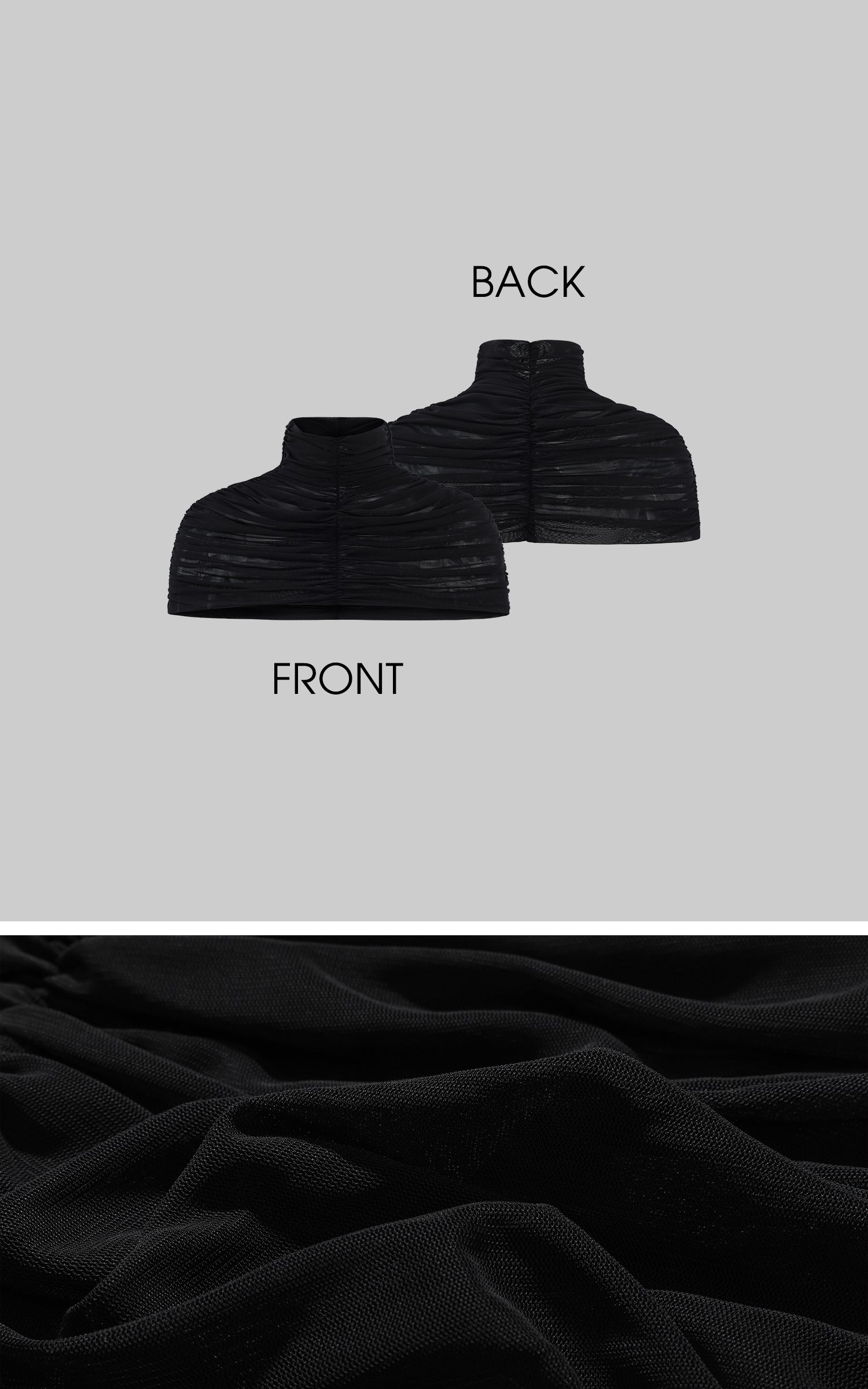 ROVENTE Draped Shawl Strapless Maxi Dress