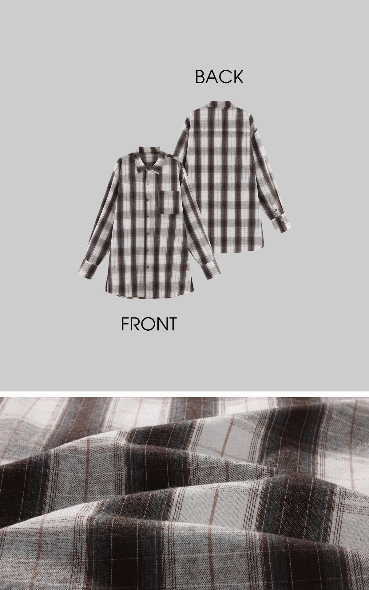 0122stepll After Hours Oversized Plaid Shirt
