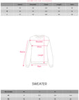 Rase le sol Distressed Stripe Knit Sweater