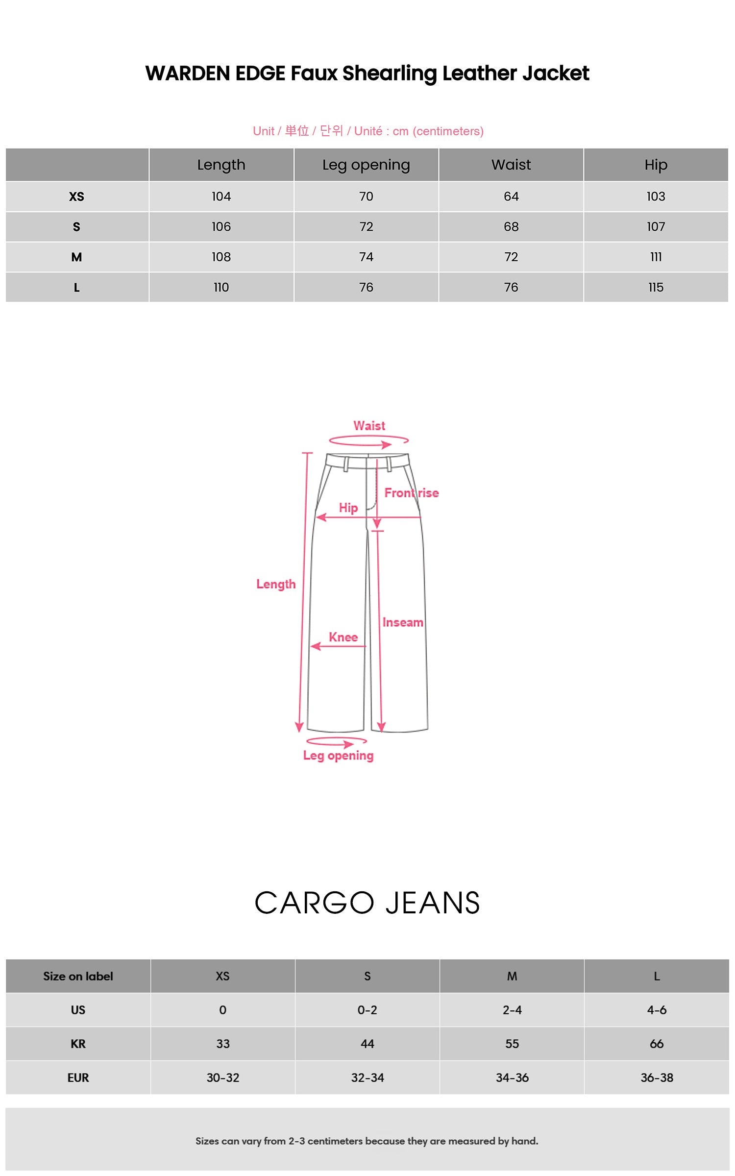 WARDEN EDGE フェイクシアリングレザージャケット