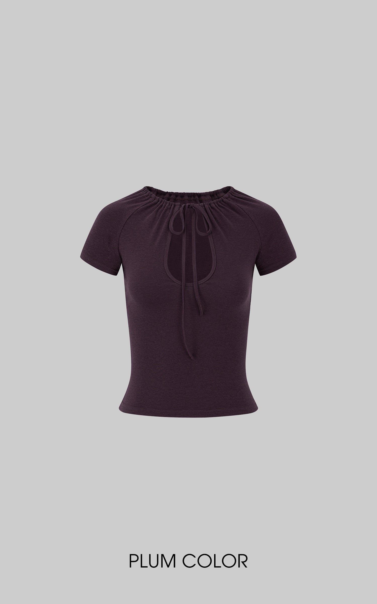 IAMXIAA T-shirt bébé ajusté à nouer