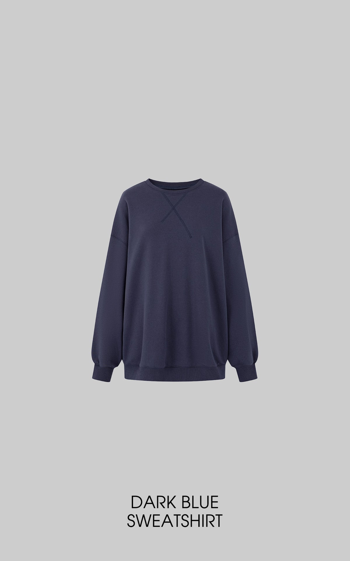 IAMXIAA Ensemble Sweat-shirt Surdimensionné Doublé Polaire &amp; Écharpe en Fausse Fourrure