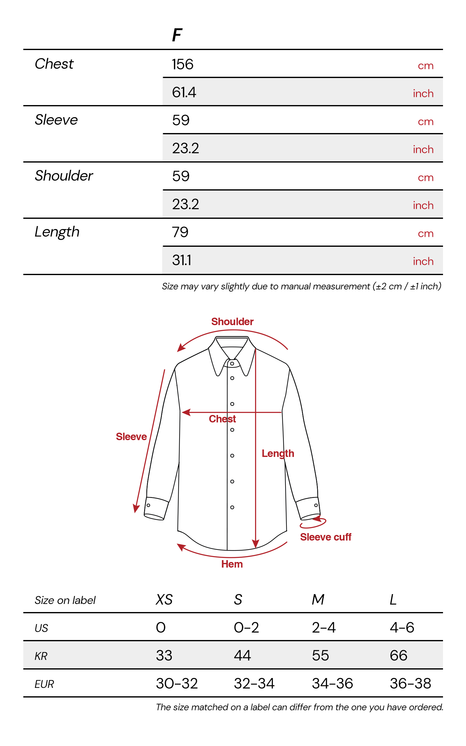 DOINDULGE Oversized Contrast Cuff Checked Shirt