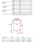 DOINDULGE Textured Knit Sculpted Top with Rosette Buttons