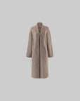 ROVENTE Brushed Longline Knit Cardigan