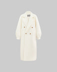 Rase le sol Wool Coat - Long Woolen Overcoat