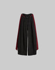 DOINDULGE Low-Rise Stripe Wide Leg Pants