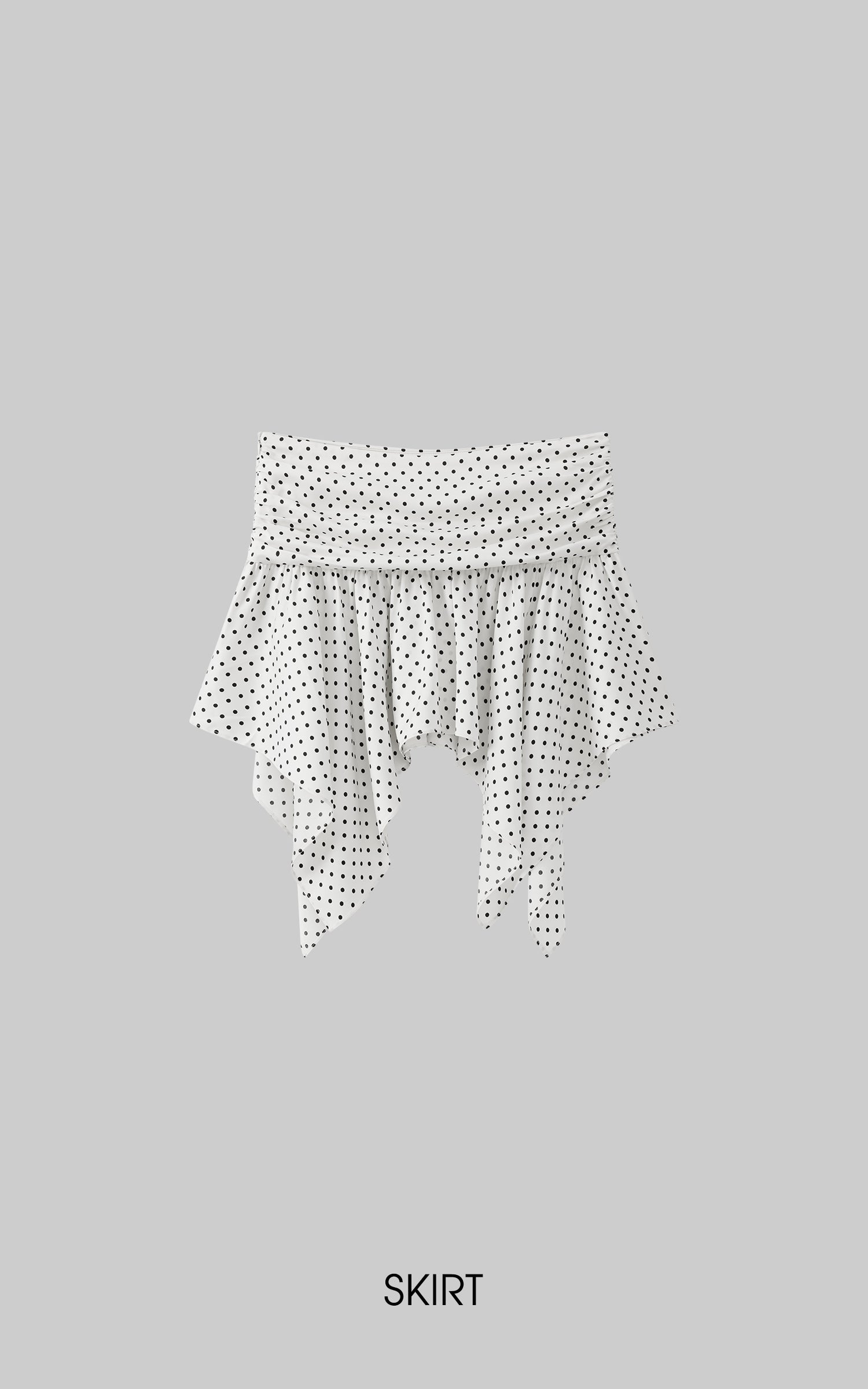 ROVENTE Polka Dot Halter Top &amp; Skirt Set - PINKPARKS