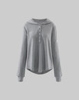 WARDEN EDGE Off-Duty Waffle Hoodie & Shorts Set