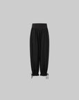 IAMXIAA Low-Rise Gathered Balloon Pants