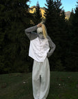 Rase le sol Faded Sketch Raglan Long Sleeve Top