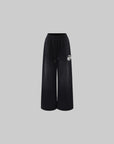 WARDEN EDGE Washed Wide Leg Sweatpants Low Rise Drawstring Oversized Pants