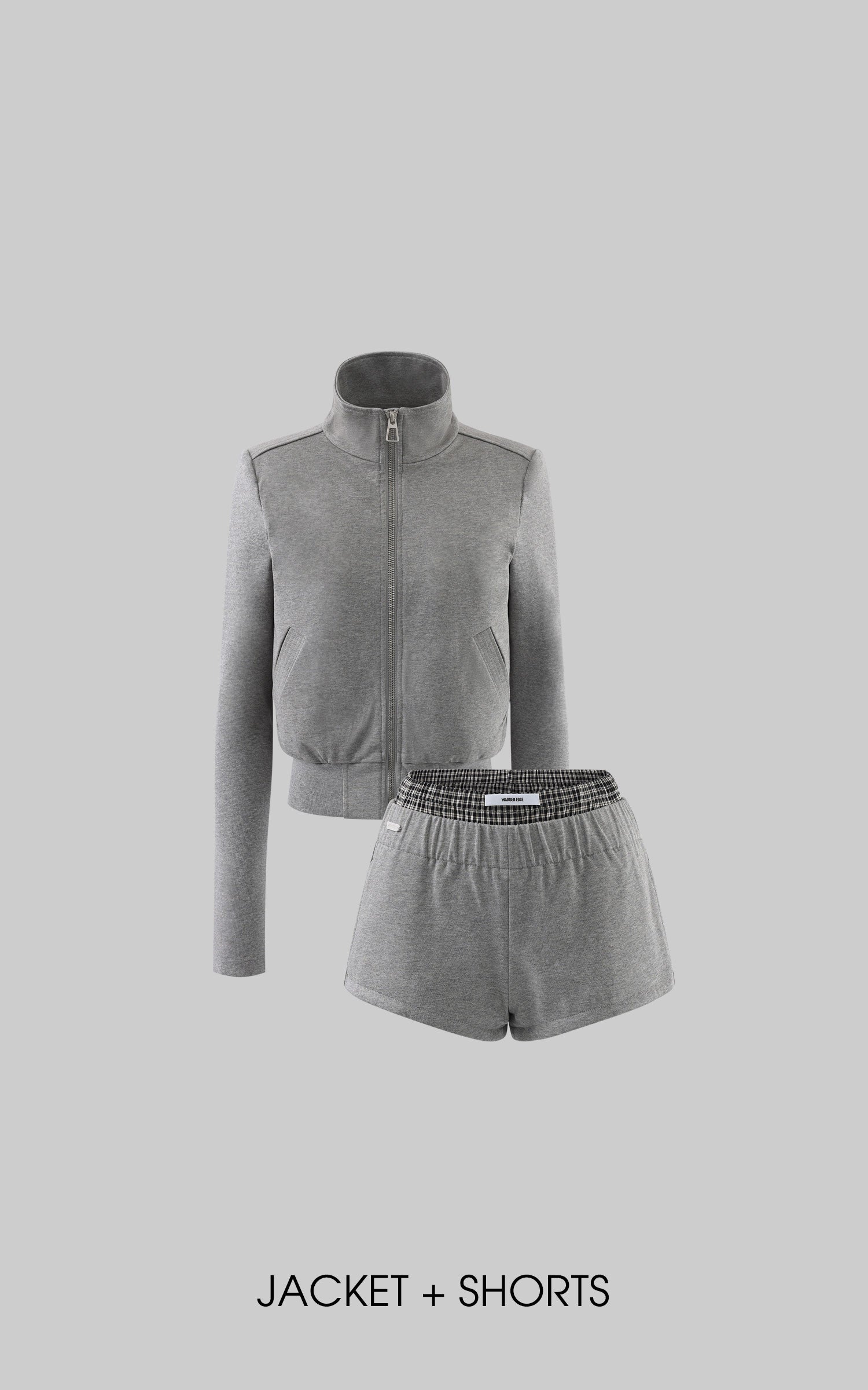 WARDEN EDGE Veste zippée structurée à col montant