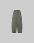 IAMXIAA Washed Olive Balloon Leg Jeans