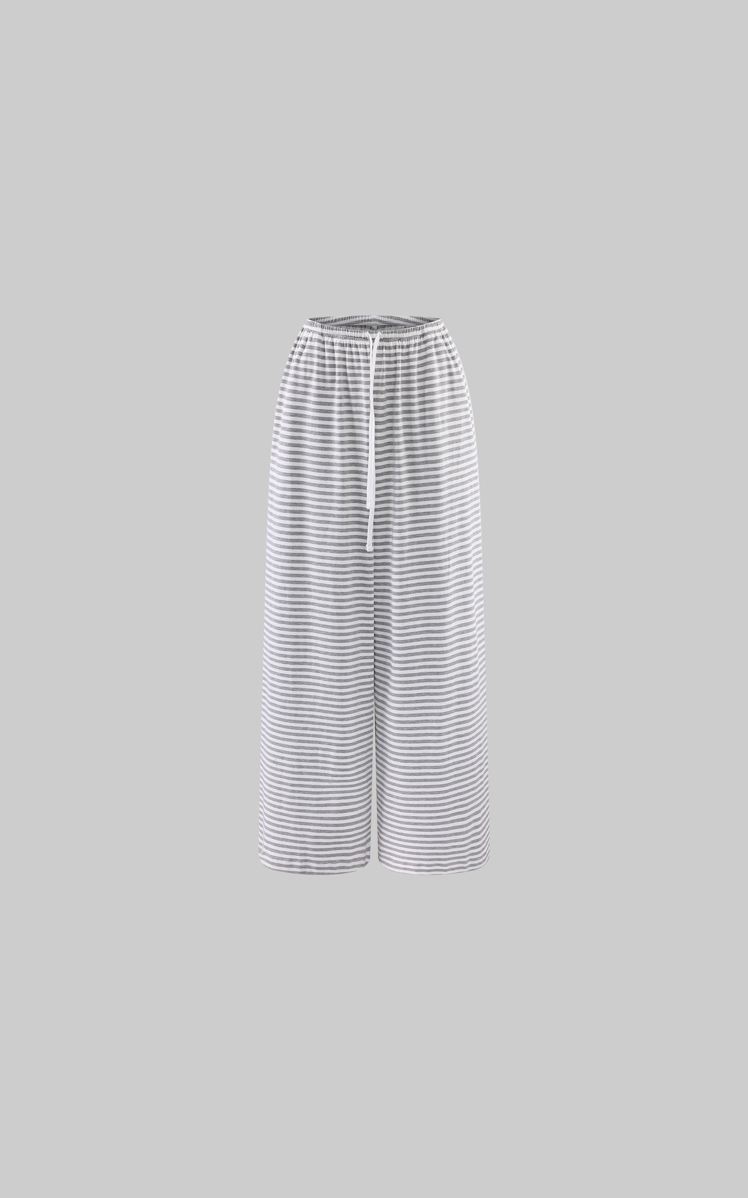 ROVENTE Striped Lounge Wide-Leg Pants