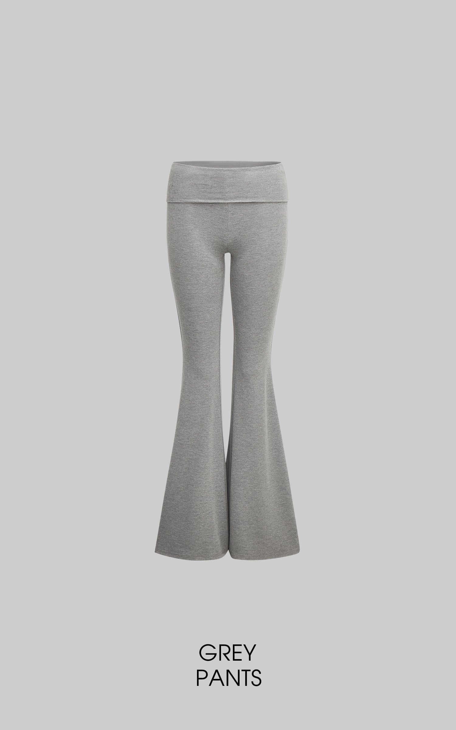 IAMXIAA V-Neck T-Shirt &amp; Flared Pants Set