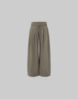 IAMXIAA Low-Rise Drawstring Wide-Leg Pants