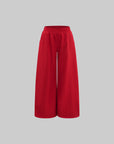 Rase le sol Oversized Hooded Jacket and Wide-Leg Pants Set