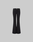 IAMXIAA Low-Rise Studded Flared Pants