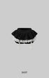 Rase le sol Lace-Trimmed Vest and Skirt Set with Cross Detail - PINKPARKS
