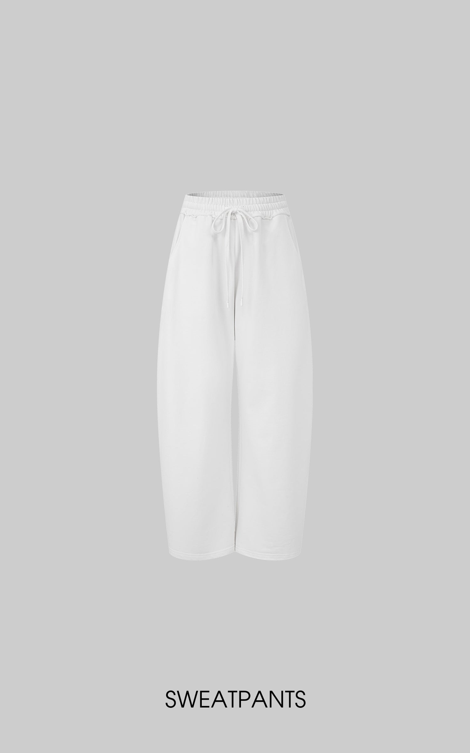 IAMXIAA 크롭 집업 후디 &amp; 릴렉스 스웨트팬츠 세트