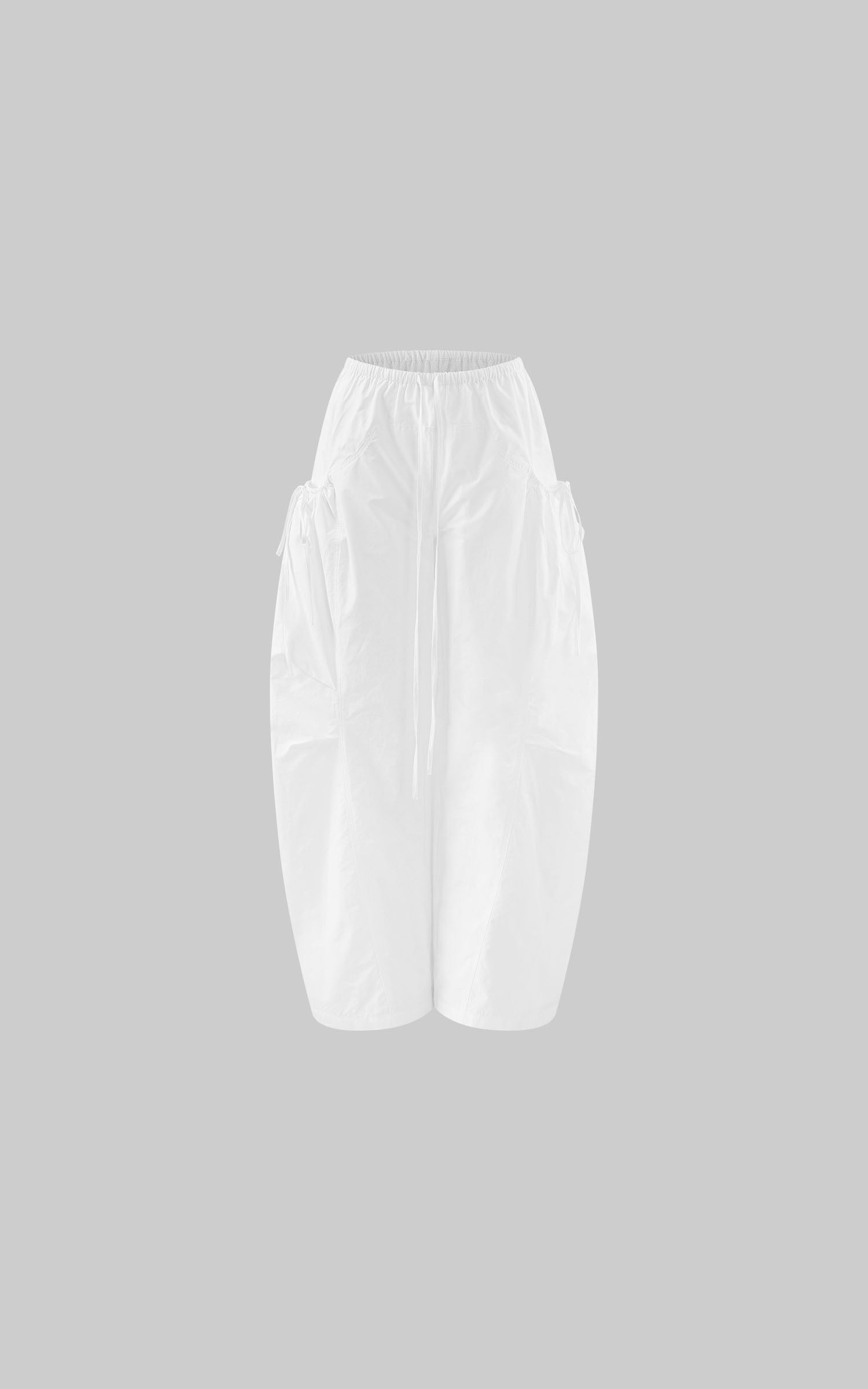 Rase le sol Sculpted Volume Drawstring Parachute Cargo Pants