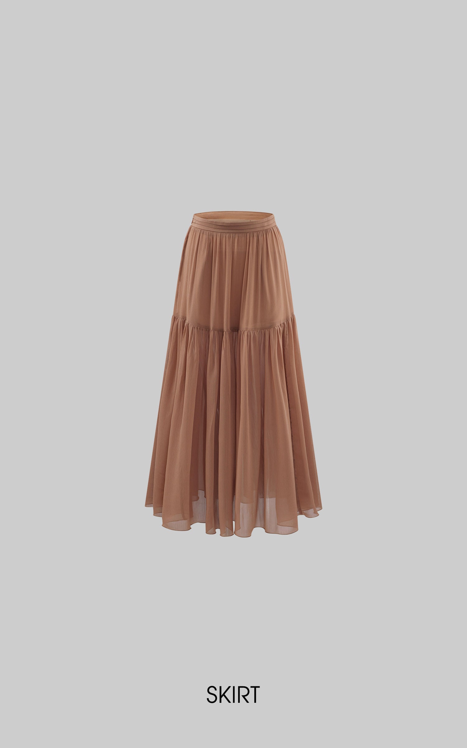 Hydrae Beaded Halter Top &amp; Flowing Maxi Skirt Set