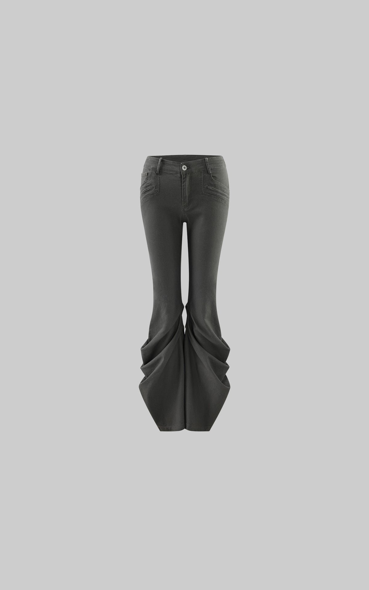 WARDEN EDGE Sculpted Draped Flare Pants