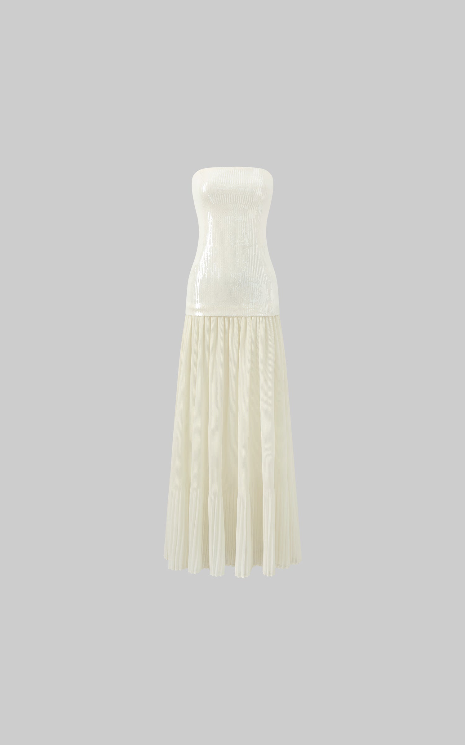 dion lee net pleat strapless dress DION LEE (navy) Net Pleat Strapless Dress