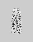 WARDEN EDGE Oversized Cow Print Balloon Wide-Leg Pants