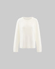 Rase le sol Distressed Stripe Knit Sweater