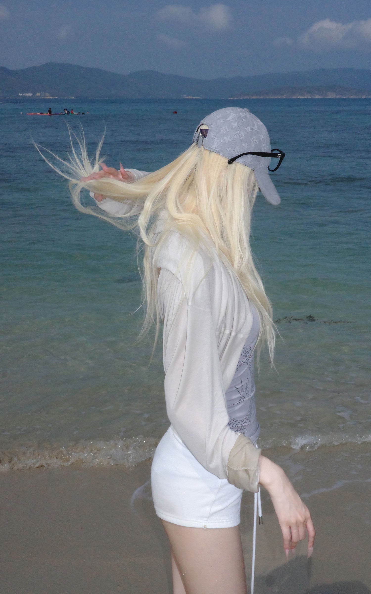 Rase le sol Fluid Knit Long Sleeve Top - PINKPARKS