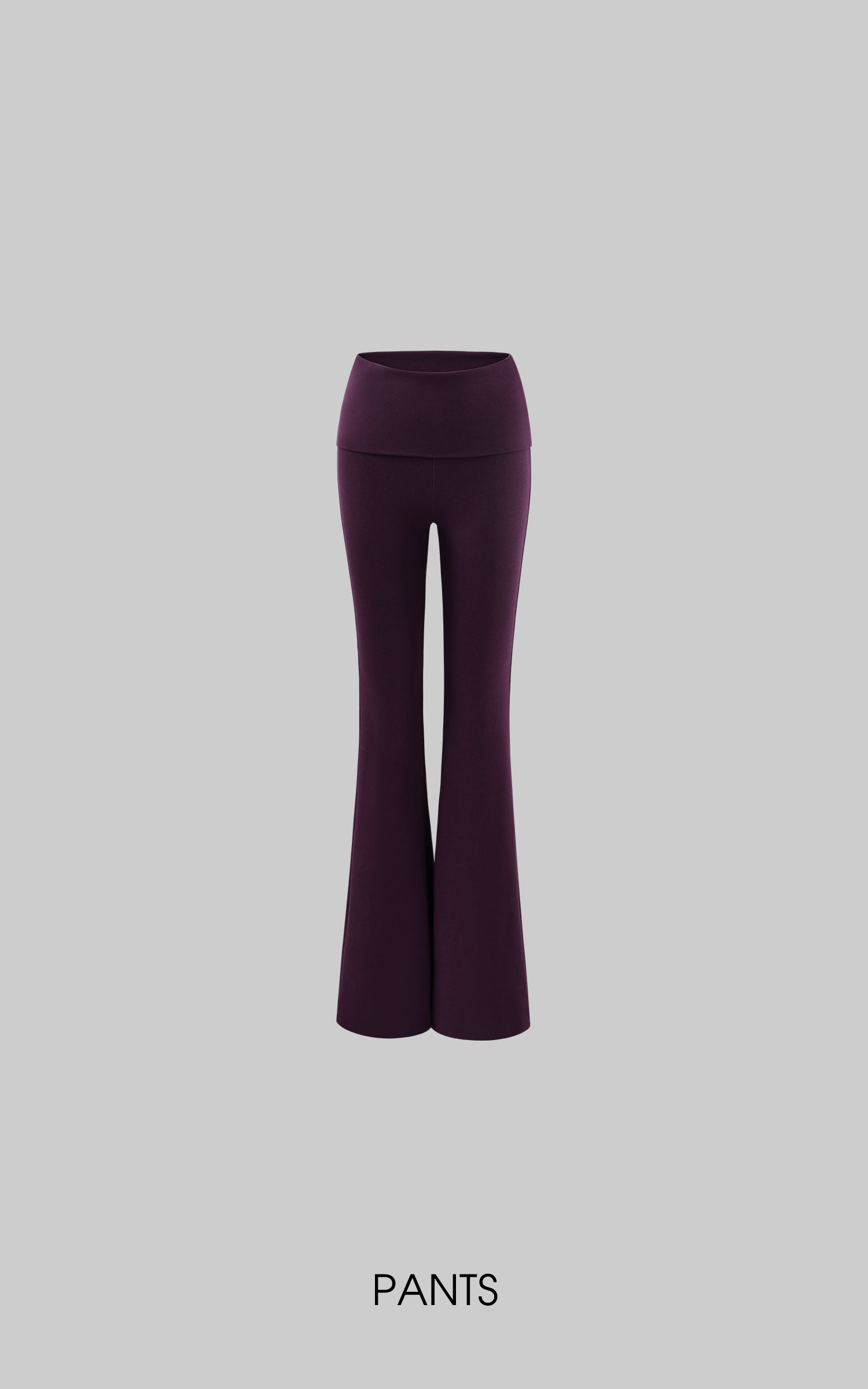 ROVENTE Ensemble T-shirt drapé dos nu en V profond et pantalon évasé