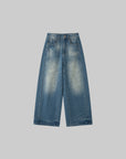 IAMXIAA Vintage Wide-Leg Denim Jeans
