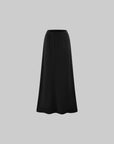 0122stepll Haut halter à décolleté plongeant & Ensemble jupe maxi à taille basse