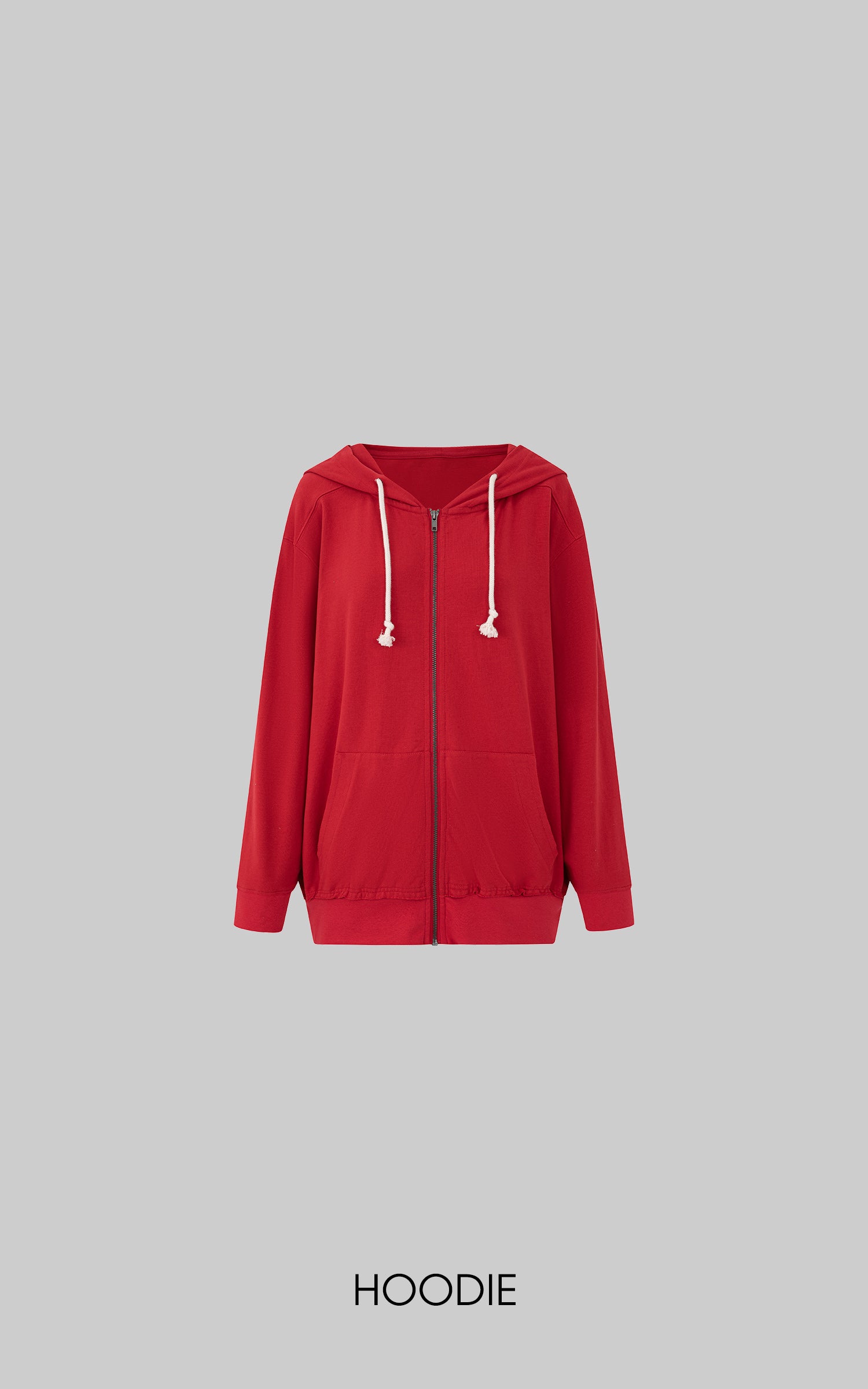 IAMXIAA Zip Hoodie &amp; Wide-Leg Sweatpants Set