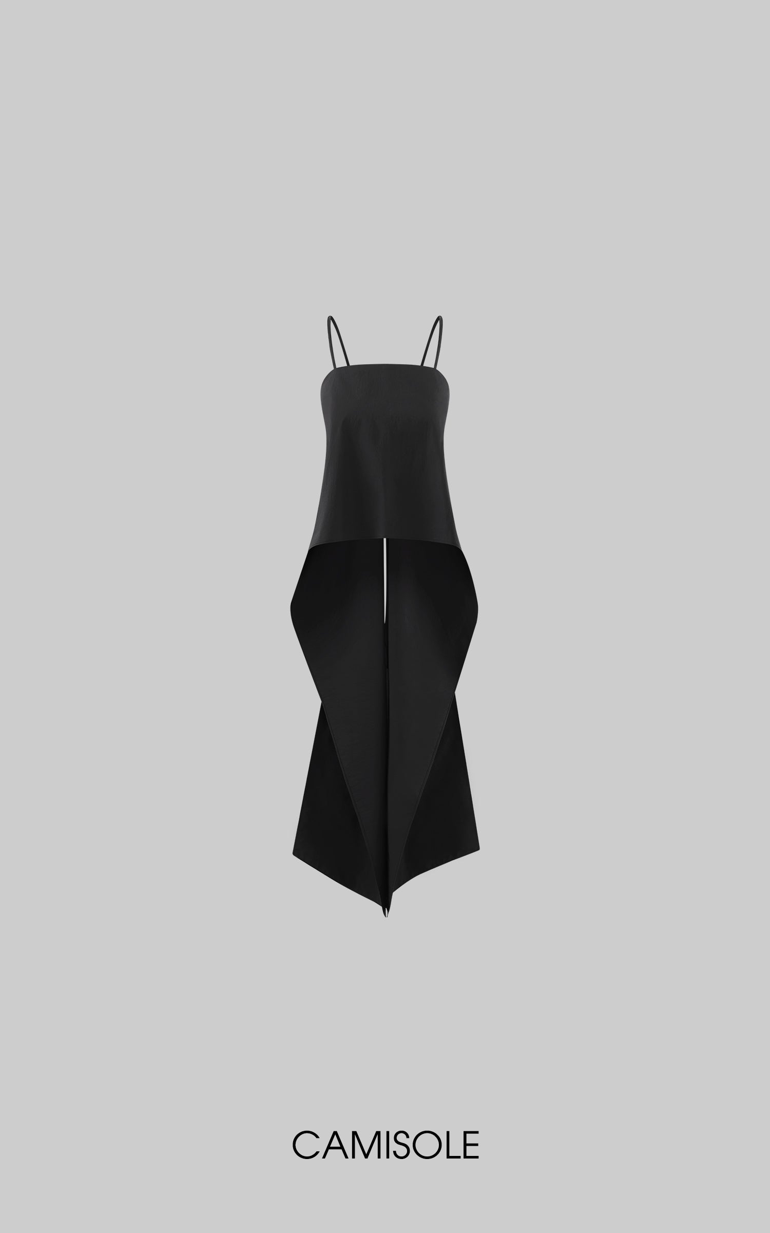 0122stepll Asymmetric Camisole &amp; Maxi Skirt Set