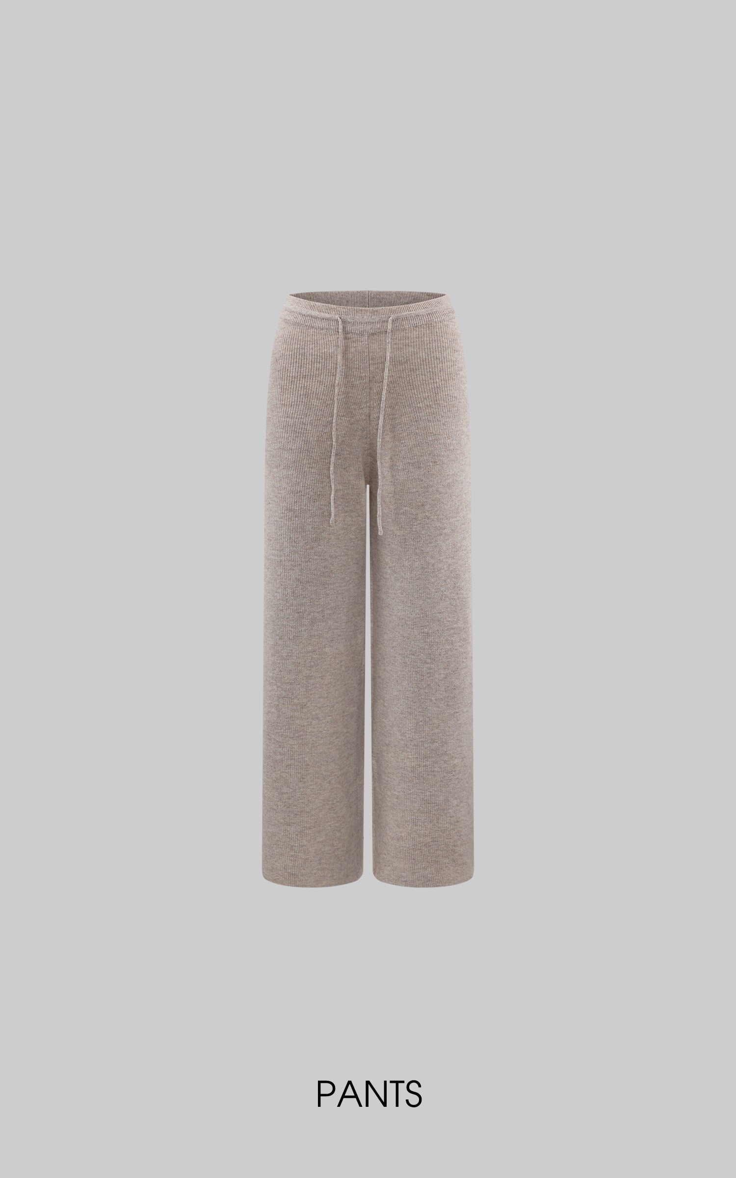 ROVENTE Cozy Rib Knit Hoodie &amp; Wide-Leg Lounge Pants Set