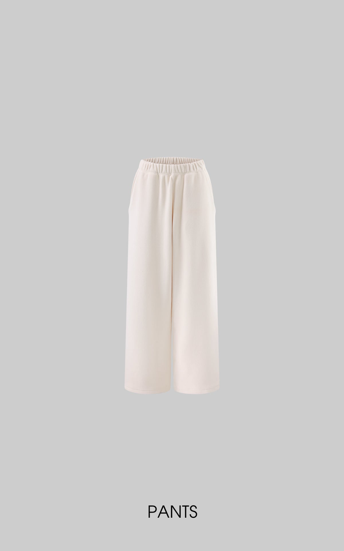 0122stepll Ensemble trois pièces : veste zippée en polaire, t-shirt ajusté et pantalon large
