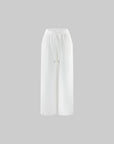 WARDEN EDGE Textured Fleece Cropped Hoodie & Wide Leg Sweatpants Set