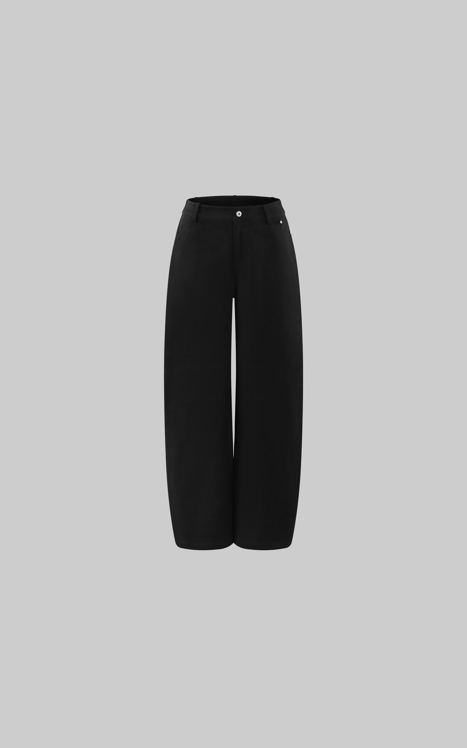 WARDEN EDGE Structured Wide-Leg Barrel Pants