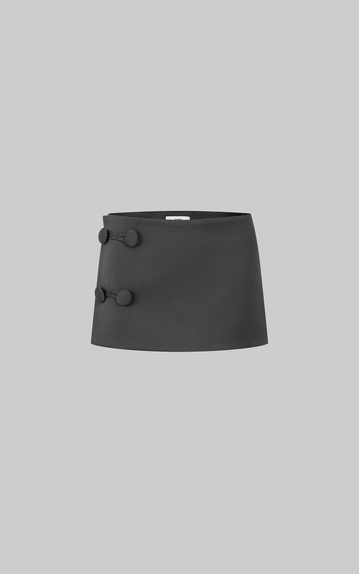 IAMXIAA Toggle Detail Low-Rise Mini Skirt