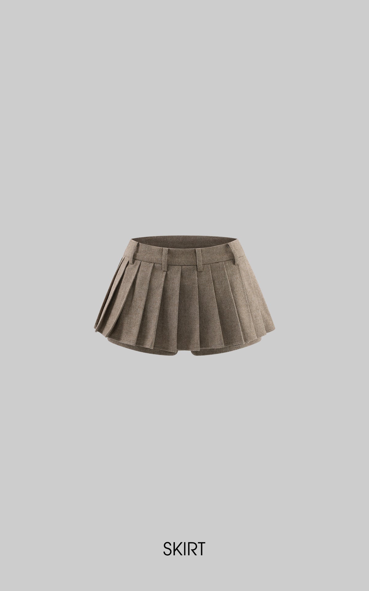 ROVENTE Cropped Double-Breasted Blazer &amp; Pleated Mini Skirt Set
