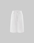 0122stepll Low-Rise Wide-Leg Cropped Denim Pants