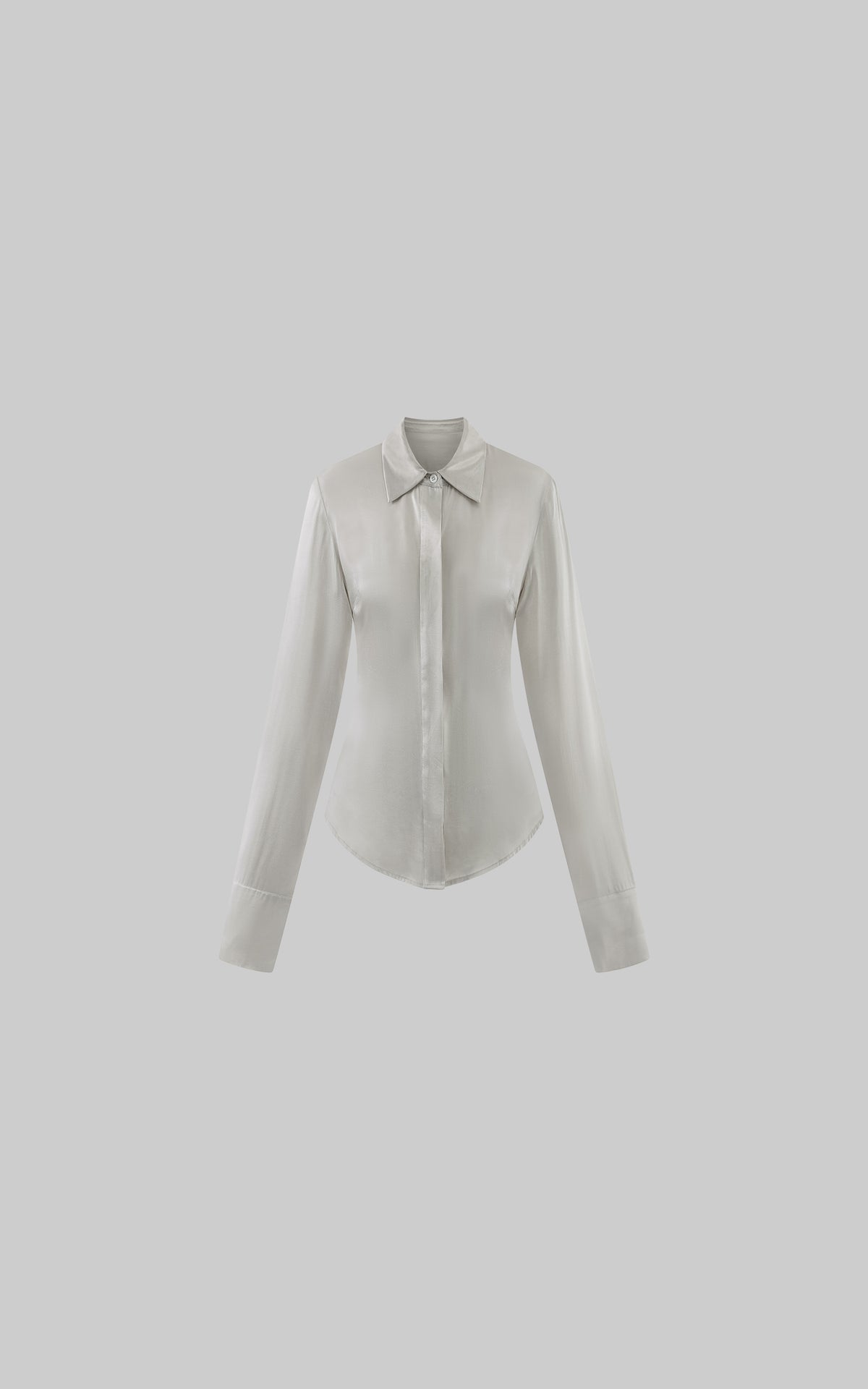 0122stepll Afterglow Sculpted Satin Shirt