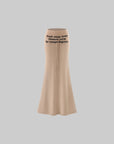 ROVENTE Statement Waist Maxi Skirt