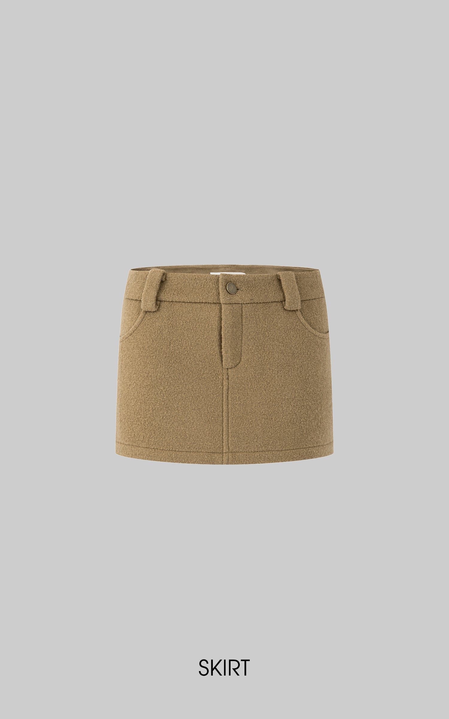 IAMXIAA Tailored Wool-Blend Jacket and Mini Skirt Set