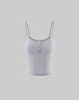 Hydrae Layered Henley Cami & Convertible Triangle Bra Set