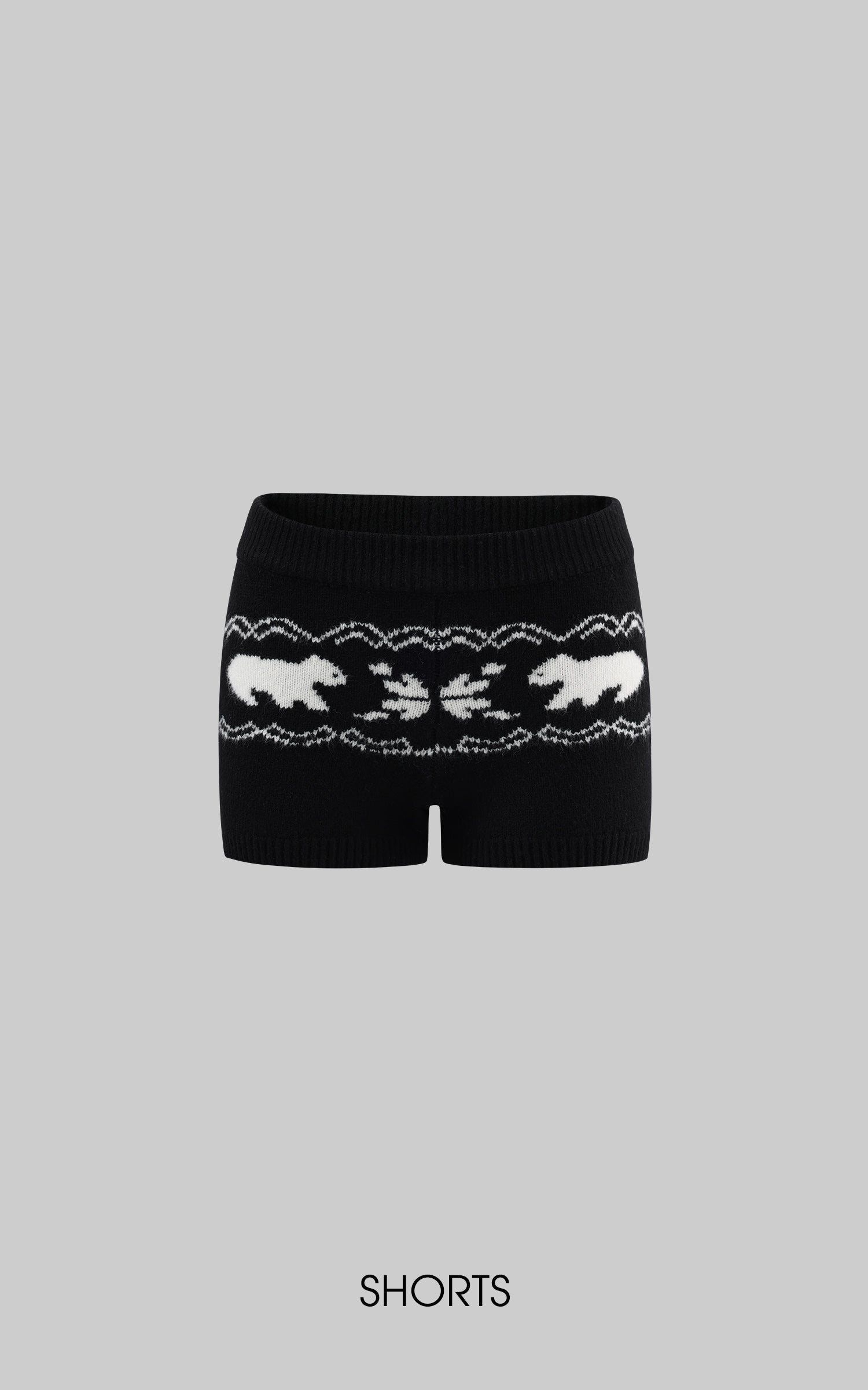 WARDEN EDGE Polar Knit Hoodie &amp; Shorts Set